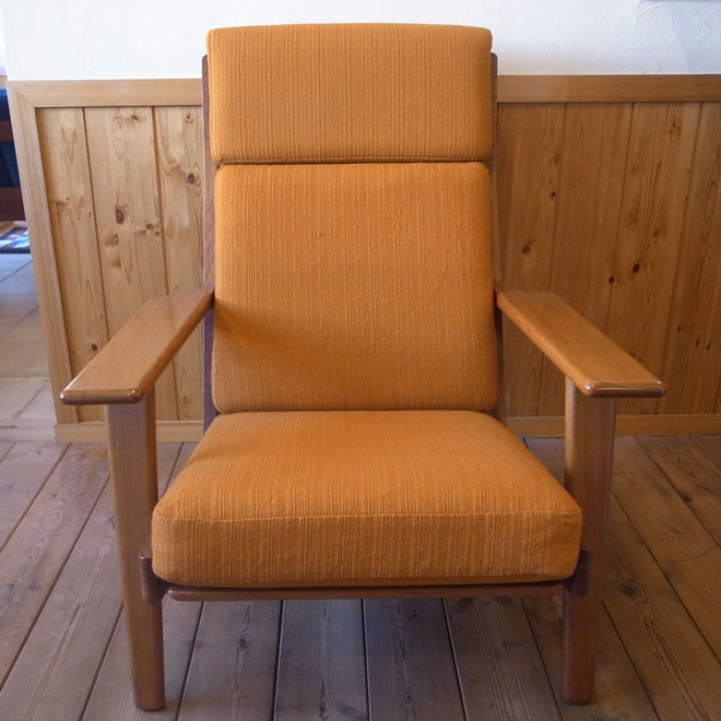 Hans J.Wegner / ハンス・J・ウェグナー GETAMA GE290 ハイバック　イージーチェア【チーク】 北欧ビンテージ家具 サブ画像1