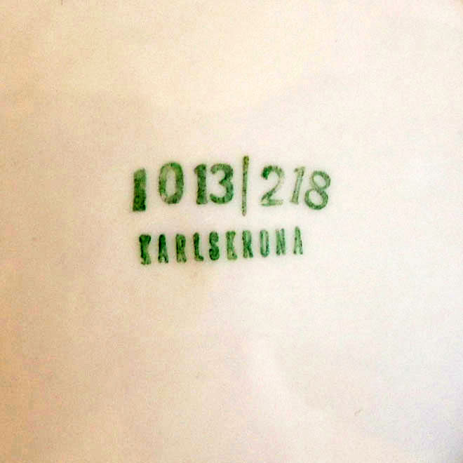 カールスクロナ  プレート【17.5cm】 サブ画像4