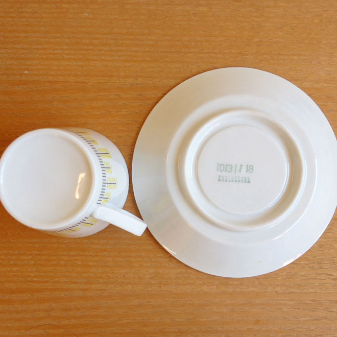 カールスクロナ  コーヒーカップ＆ソーサー サブ画像3