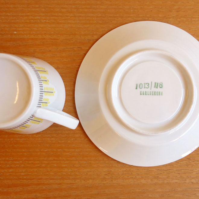 カールスクロナ  コーヒーカップ＆ソーサー サブ画像3