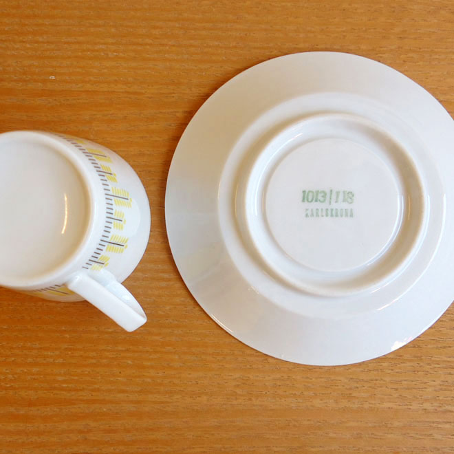 カールスクロナ  コーヒーカップ＆ソーサー サブ画像3