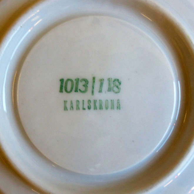 カールスクロナ  コーヒーカップ＆ソーサー サブ画像4