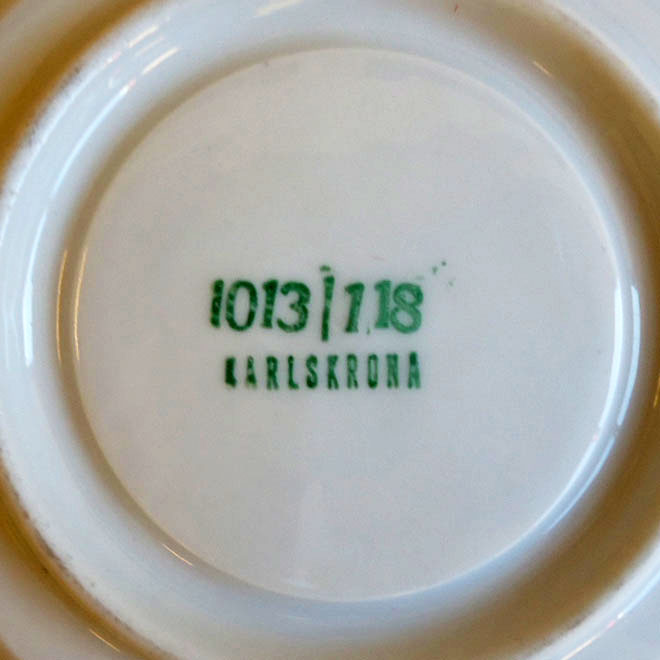 カールスクロナ  コーヒーカップ＆ソーサー サブ画像4