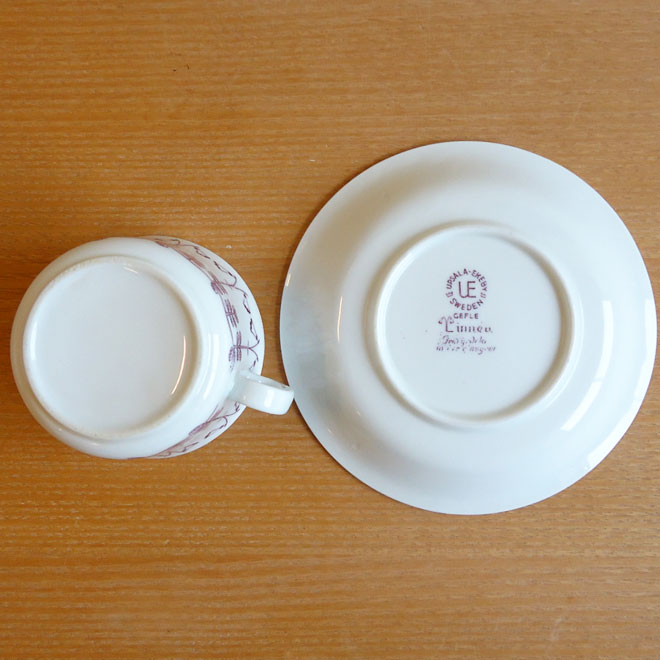 ウプサラ・エクビィ Gefle/ゲフレ ティーカップ＆ソーサー サブ画像3