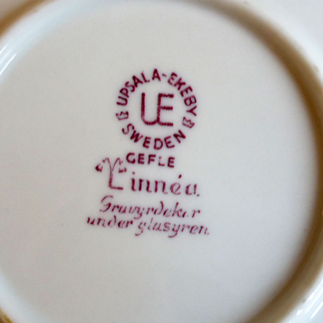 ウプサラ・エクビィ Gefle/ゲフレ ティーカップ＆ソーサー サブ画像4