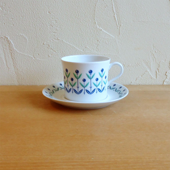 ウプサラ・エクビィ Karlskrona / カールスクロナ ティーカップ＆ソーサー メイン画像