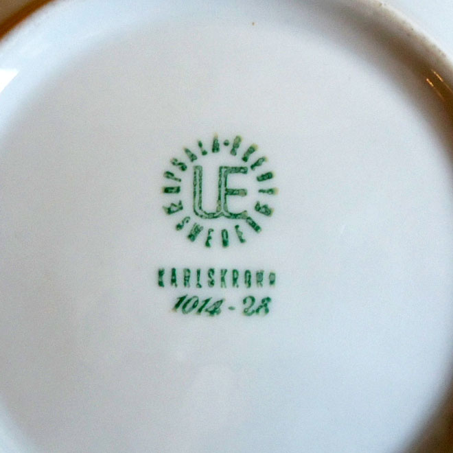ウプサラ・エクビィ Karlskrona / カールスクロナ ティーカップ＆ソーサー サブ画像4
