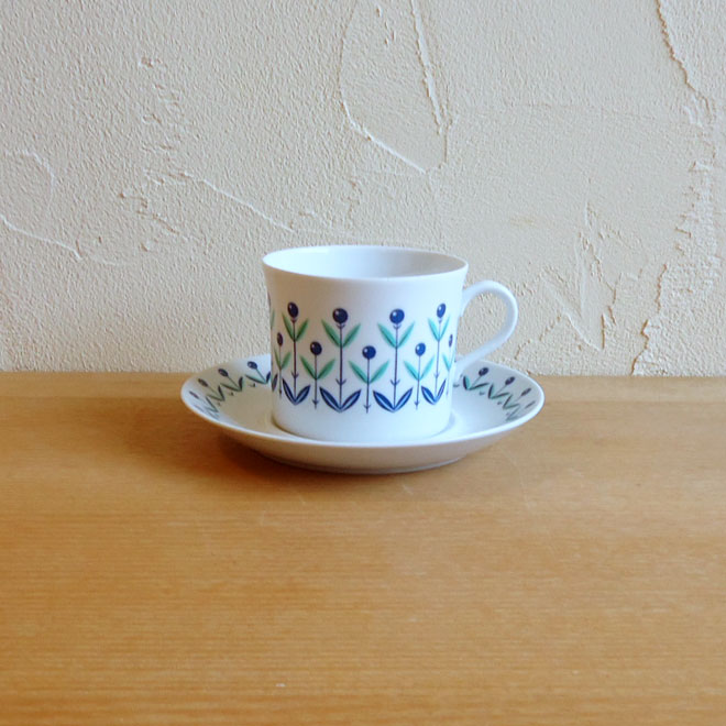 ウプサラ・エクビィ Karlskrona / カールスクロナ ティーカップ＆ソーサー メイン画像