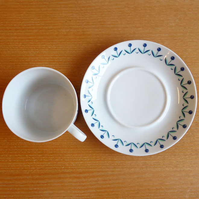 ウプサラ・エクビィ Karlskrona / カールスクロナ ティーカップ＆ソーサー サブ画像2