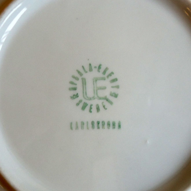ウプサラ・エクビィ Karlskrona / カールスクロナ ティーカップ＆ソーサー サブ画像4
