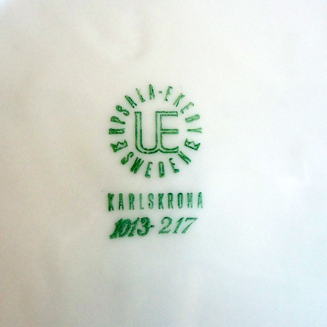 ウプサラ・エクビィ Karlskrona / カールスクロナ プレート【17.5cm】 サブ画像4