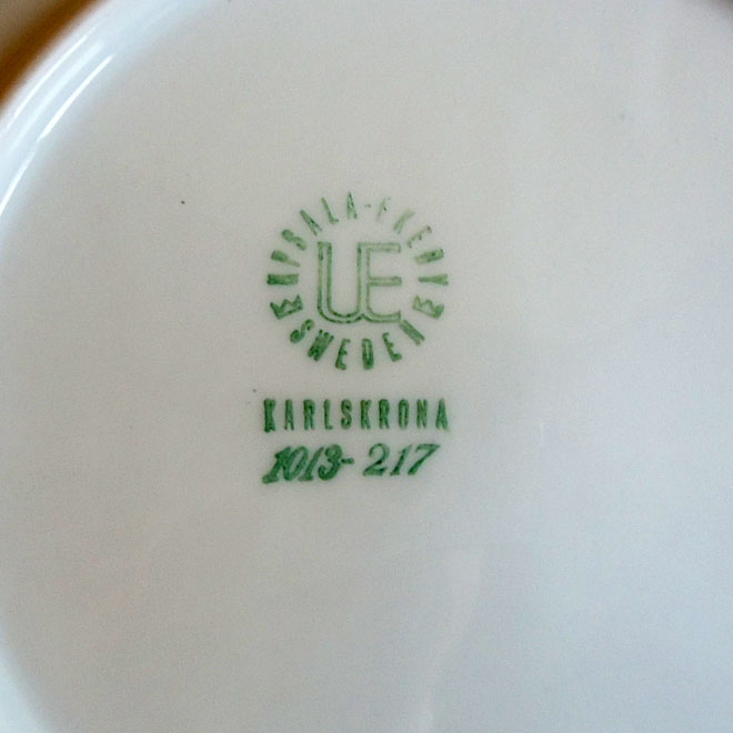 ウプサラ・エクビィ Karlskrona / カールスクロナ プレート【17.5cm】 サブ画像4