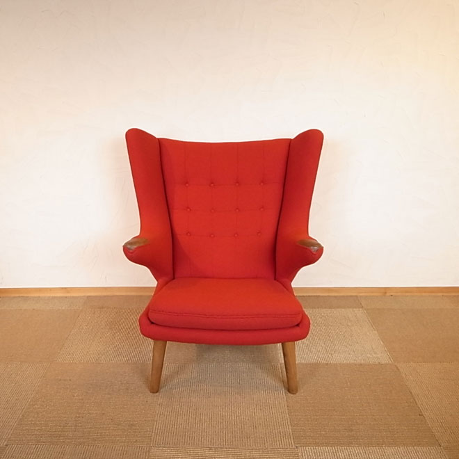 Hans J.Wegner / ハンス・J・ウェグナー APストーレン AP69 Papa Bearイージーチェア【オーク×オーク】 メイン画像