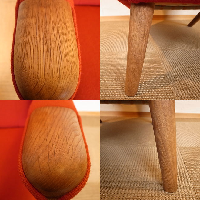 Hans J.Wegner / ハンス・J・ウェグナー APストーレン AP69 Papa Bearイージーチェア【オーク×オーク】 サブ画像5