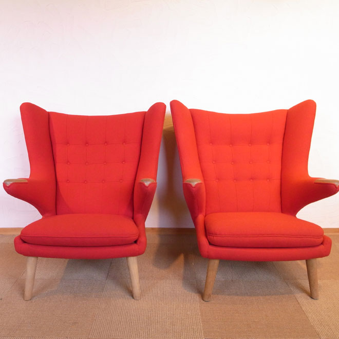 Hans J.Wegner / ハンス・J・ウェグナー APストーレン AP69 Papa Bearイージーチェア サブ画像9