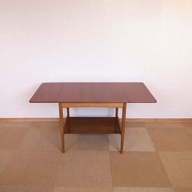 Hans J.Wegner / ハンス・J・ウェグナー AT32 コーヒーテーブル【チーク/オーク】 北欧ビンテージ家具 メイン画像