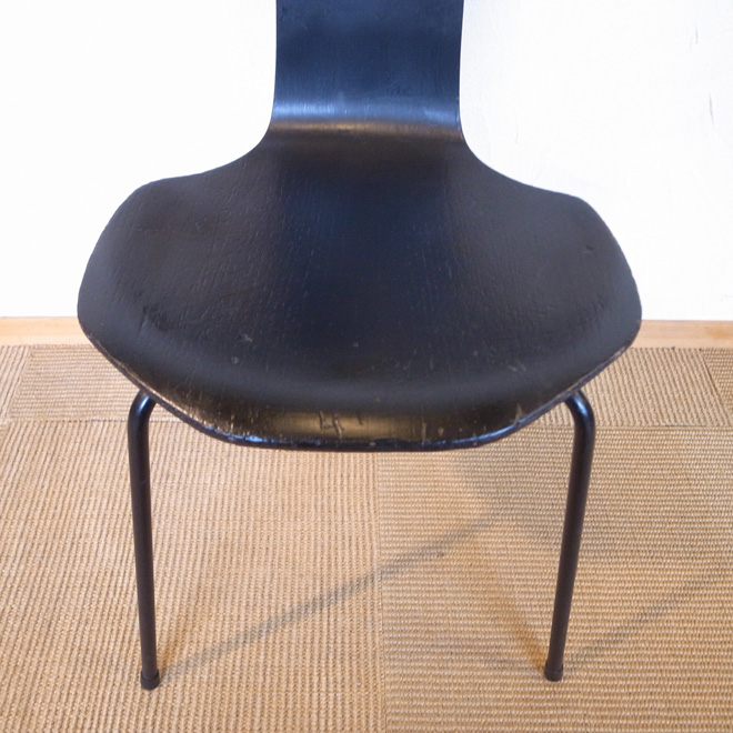 Arne Jacobsen / アルネ・ヤコブセン フリッツ・ハンセン 3103ハンマーチェア 【ビーチ】 北欧ビンテージ家具 サブ画像3