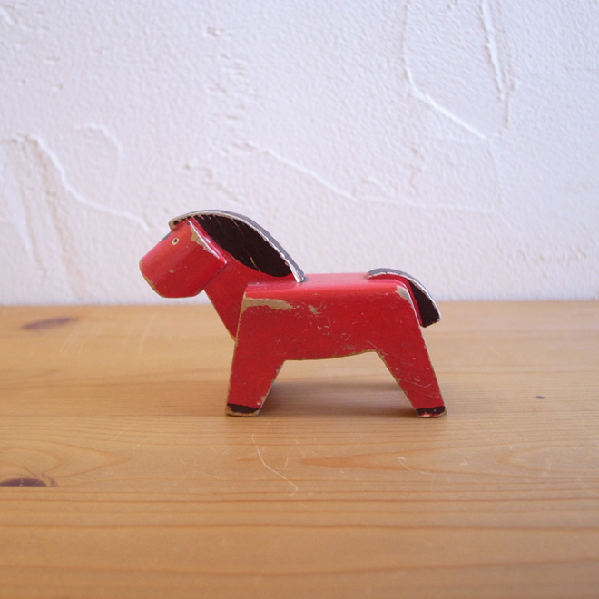 Kay Bojesen / カイ・ボイスン 農場シリーズ HORSE　馬【ビーチ】 北欧ビンテージ雑貨 サブ画像1