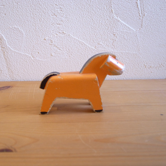 Kay Bojesen / カイ・ボイスン 農場シリーズ HORSE　馬【ビーチ】 北欧ビンテージ雑貨 サブ画像3