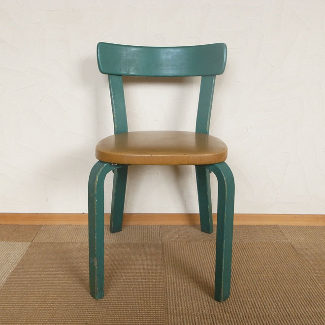 Alvar Aalto / アルヴァ・アアルト アルテック No.69 ダイニングチェア【バーチ】 北欧ビンテージ家具 サブ画像1