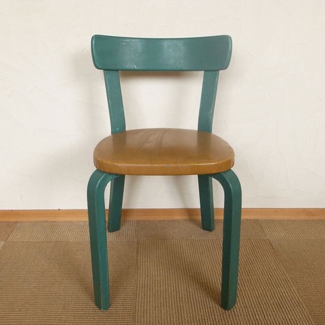 Alvar Aalto / アルヴァ・アアルト アルテック No.69 ダイニングチェア【バーチ】 北欧ビンテージ家具 サブ画像2