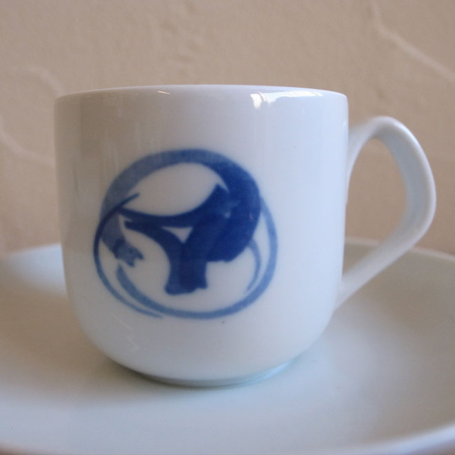 Henning Koppel / ヘニング・コッペル B&G Blue Koppel / ブルーコッペル デミタス カップ&ソーサー 北欧ビンテージ雑貨 サブ画像1