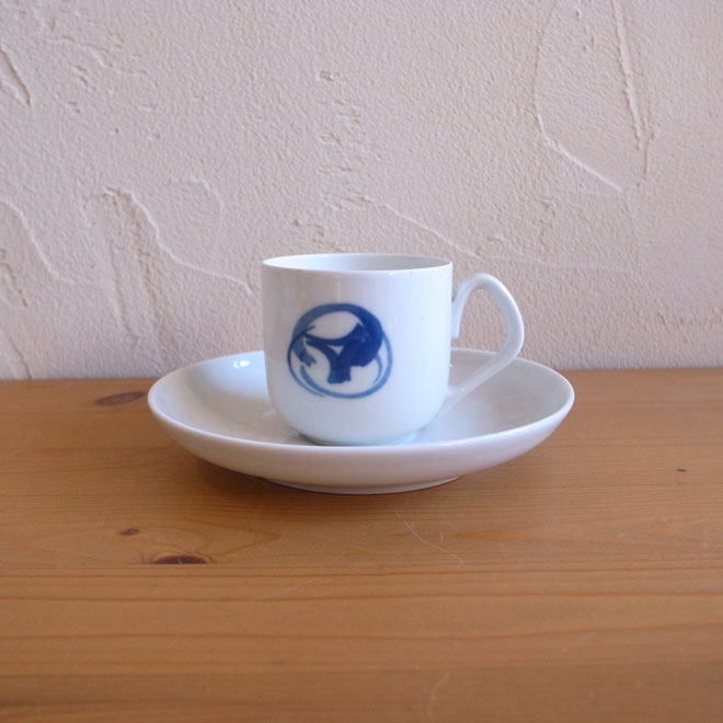 Henning Koppel / ヘニング・コッペル B&G Blue Koppel / ブルーコッペル デミタス カップ&ソーサー 北欧ビンテージ雑貨 メイン画像