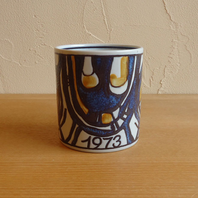 Gerd Hiort Petersen  / ゲアド・ヒオット・ピーターセン ロイヤル・コペンハーゲン  イヤーマグカップ Ｌ【1973年】 サブ画像4