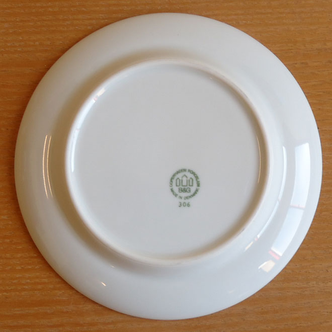 Henning Koppel / ヘニング・コッペル B&G ブルーコッペル プレート【16cm】 サブ画像3