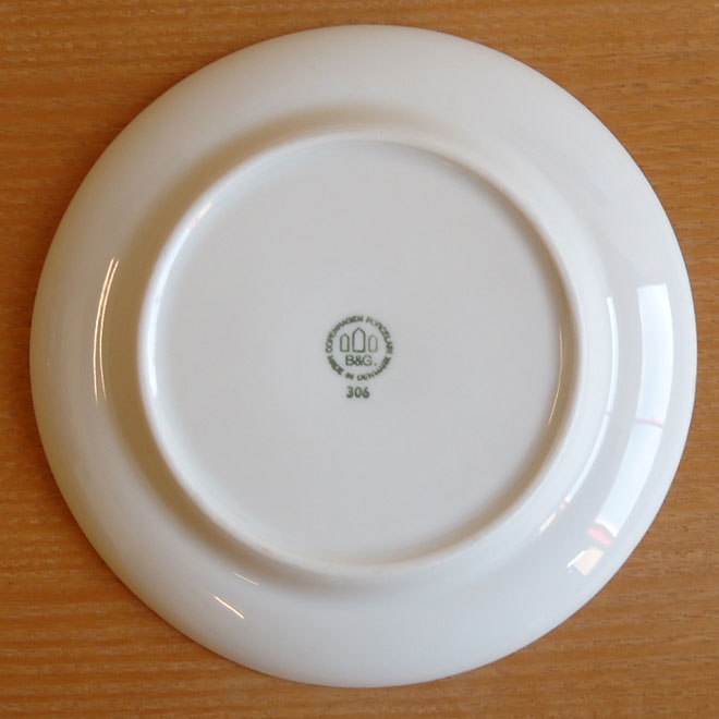 Henning Koppel / ヘニング・コッペル B&G ブルーコッペル プレート【16cm】 サブ画像3