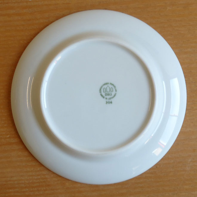 Henning Koppel / ヘニング・コッペル B&G ブルーコッペル プレート【16cm】 サブ画像3