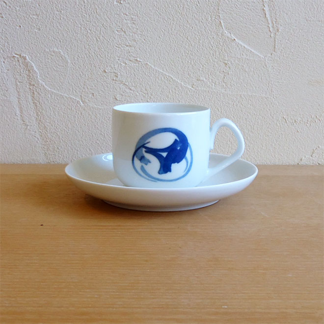 Henning Koppel / ヘニング・コッペル B&G ブルーコッペル コーヒーカップ＆ソーサー メイン画像