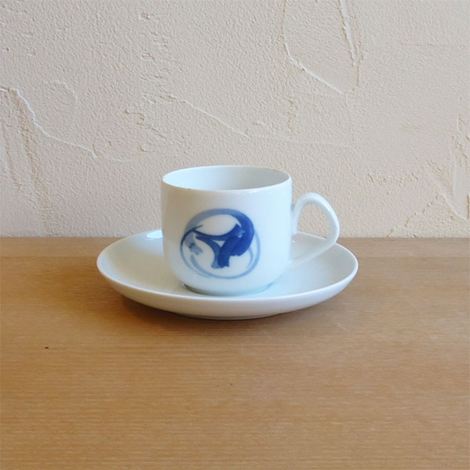 Henning Koppel / ヘニング・コッペル B&G ブルーコッペル コーヒーカップ＆ソーサー メイン画像