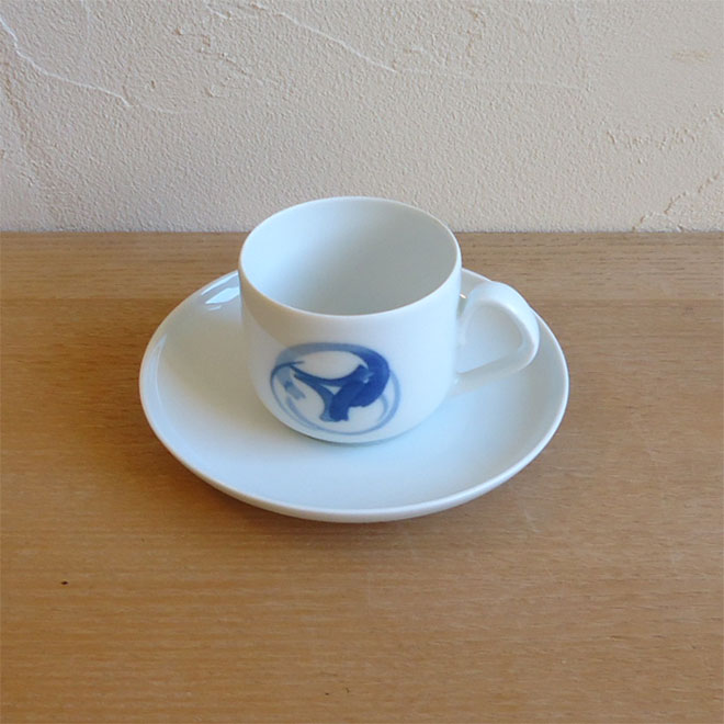 Henning Koppel / ヘニング・コッペル B&G ブルーコッペル コーヒーカップ＆ソーサー サブ画像1