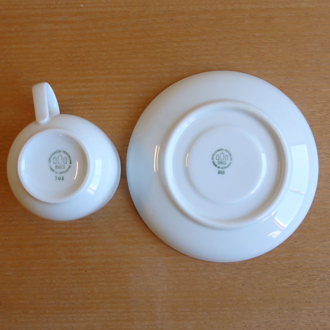 Henning Koppel / ヘニング・コッペル B&G ブルーコッペル コーヒーカップ＆ソーサー サブ画像3