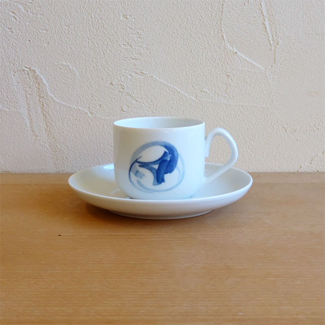 Henning Koppel / ヘニング・コッペル B&G ブルーコッペル コーヒーカップ＆ソーサー メイン画像