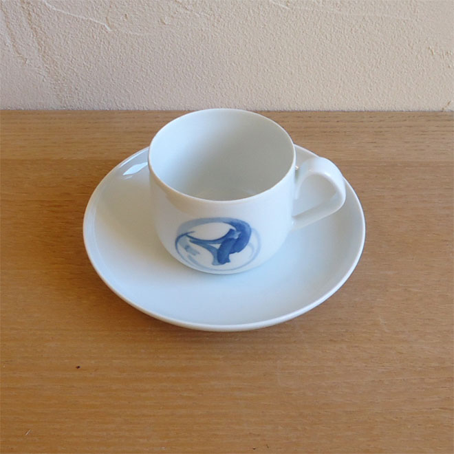 Henning Koppel / ヘニング・コッペル B&G ブルーコッペル コーヒーカップ＆ソーサー サブ画像1