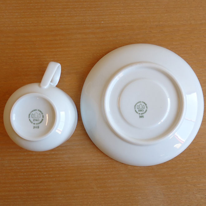 Henning Koppel / ヘニング・コッペル B&G ブルーコッペル コーヒーカップ＆ソーサー サブ画像3