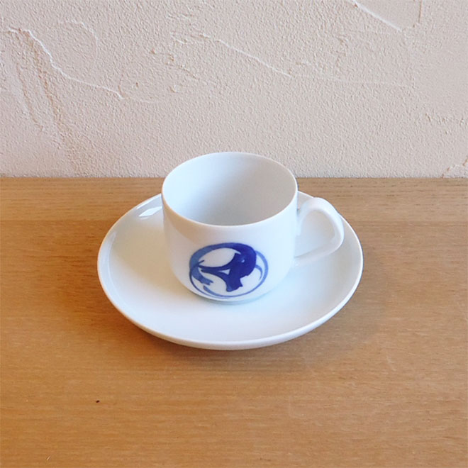 Henning Koppel / ヘニング・コッペル B&G ブルーコッペル コーヒーカップ＆ソーサー サブ画像1