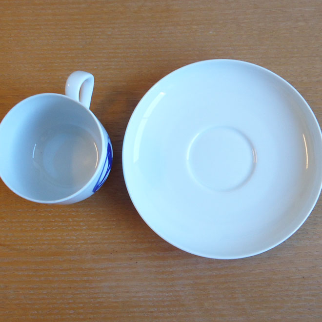 Henning Koppel / ヘニング・コッペル B&G ブルーコッペル コーヒーカップ＆ソーサー サブ画像2