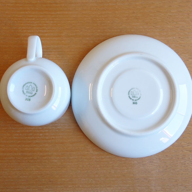 Henning Koppel / ヘニング・コッペル B&G ブルーコッペル コーヒーカップ＆ソーサー サブ画像3