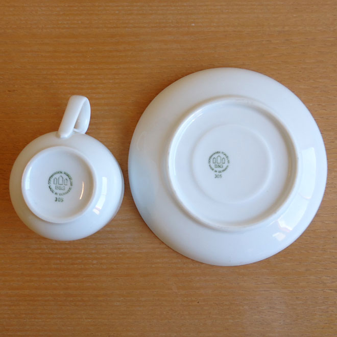 Henning Koppel / ヘニング・コッペル B&G ブルーコッペル コーヒーカップ＆ソーサー サブ画像3