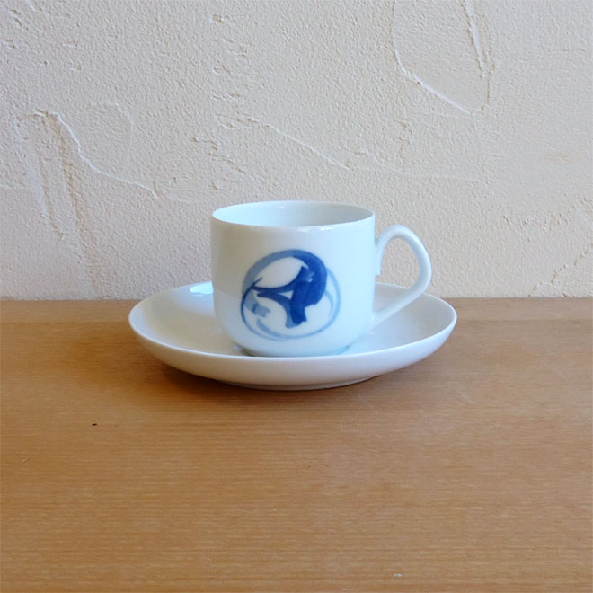 Henning Koppel / ヘニング・コッペル B&G ブルーコッペル コーヒーカップ＆ソーサー メイン画像