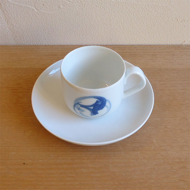 Henning Koppel / ヘニング・コッペル B&G ブルーコッペル コーヒーカップ＆ソーサー サブ画像1