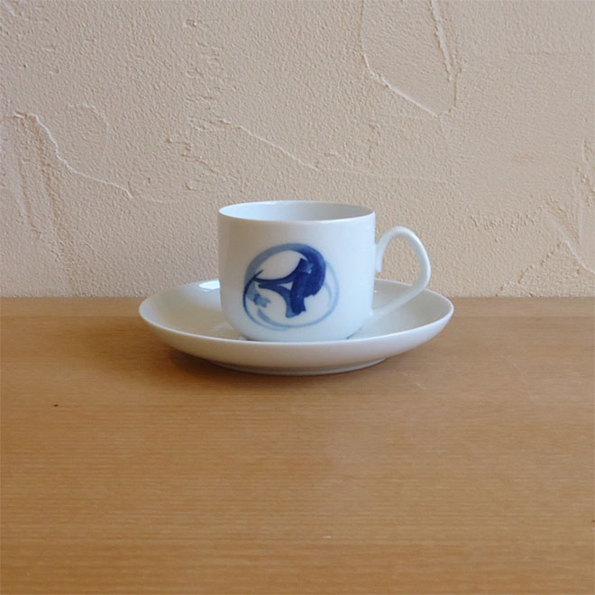 Henning Koppel / ヘニング・コッペル B&G ブルーコッペル コーヒーカップ＆ソーサー メイン画像