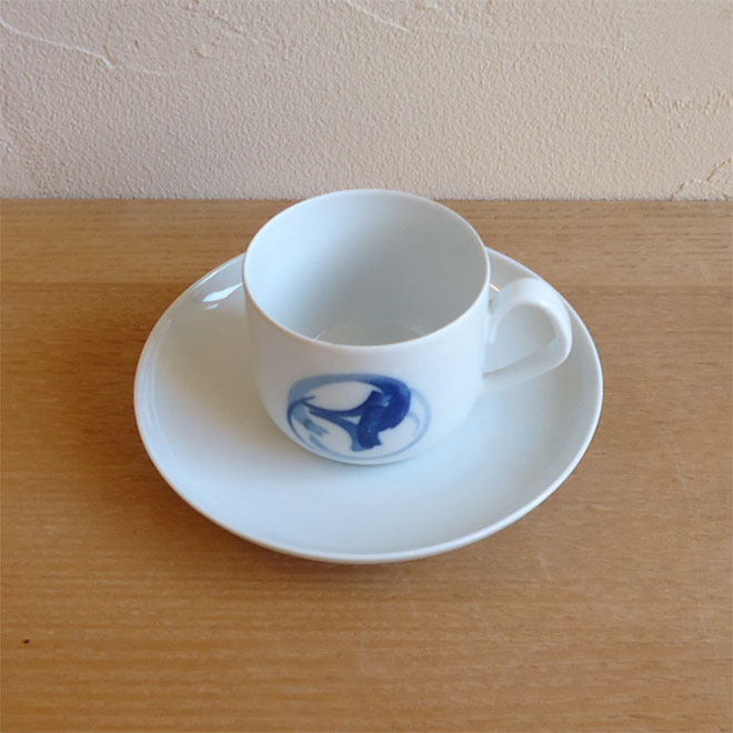 Henning Koppel / ヘニング・コッペル B&G ブルーコッペル コーヒーカップ＆ソーサー サブ画像1