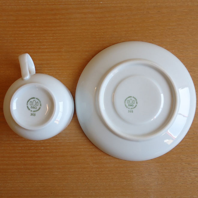 Henning Koppel / ヘニング・コッペル B&G ブルーコッペル コーヒーカップ＆ソーサー サブ画像3