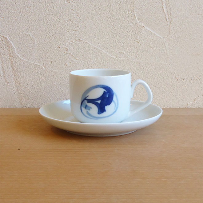 Henning Koppel / ヘニング・コッペル B&G ブルーコッペル コーヒーカップ＆ソーサー メイン画像