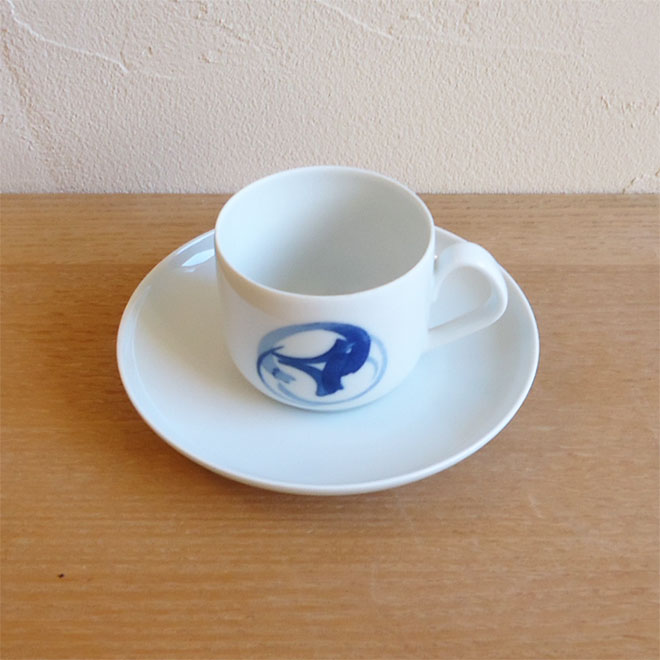 Henning Koppel / ヘニング・コッペル B&G ブルーコッペル コーヒーカップ＆ソーサー サブ画像1