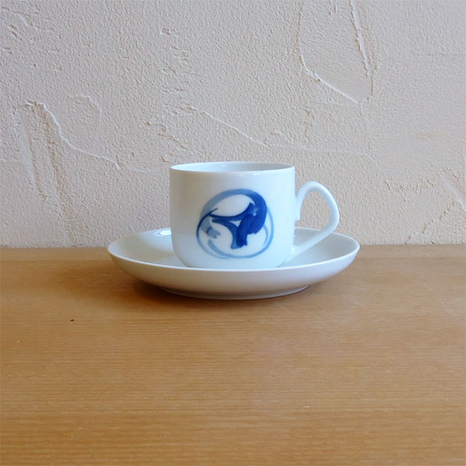 Henning Koppel / ヘニング・コッペル B&G ブルーコッペル コーヒーカップ＆ソーサー メイン画像